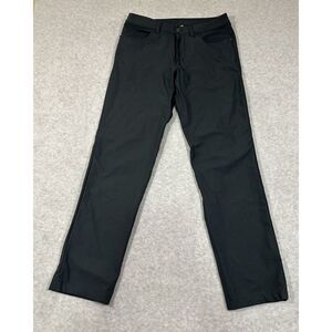 Lululemon Pants Mens 30 X 30 ABC 5 Pocket  Dark Grey Flat Front Light Weight‎